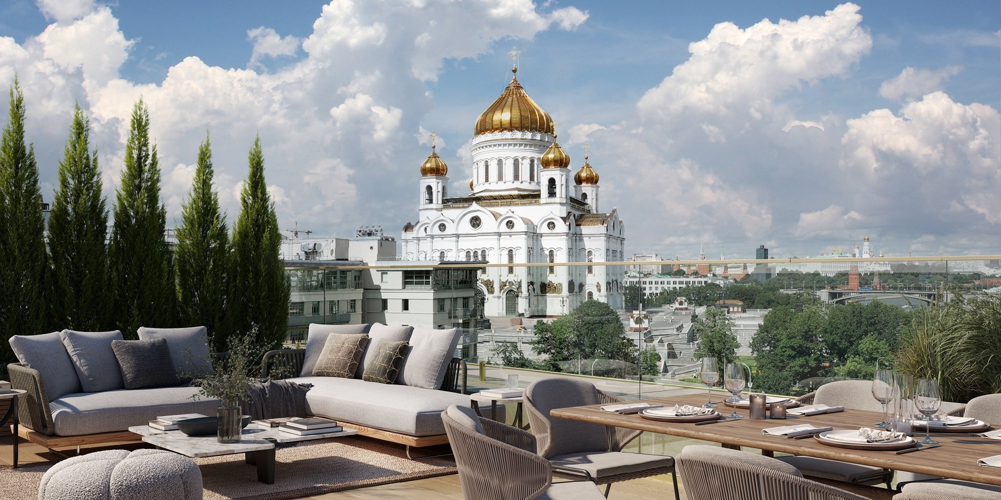 Терраса пентхауса