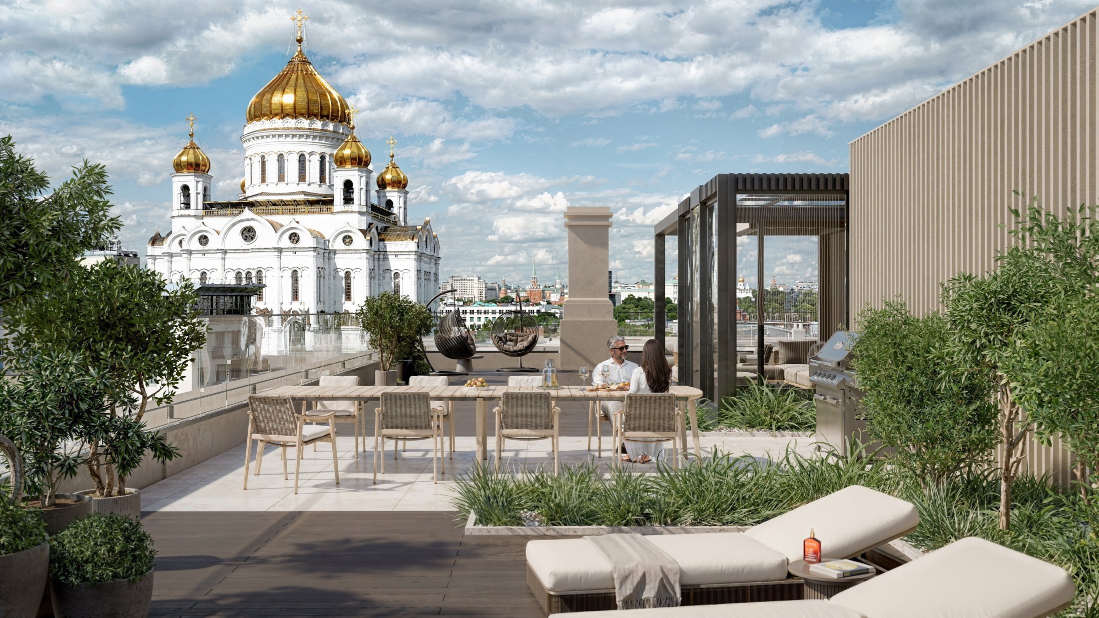 Терраса пентхауса