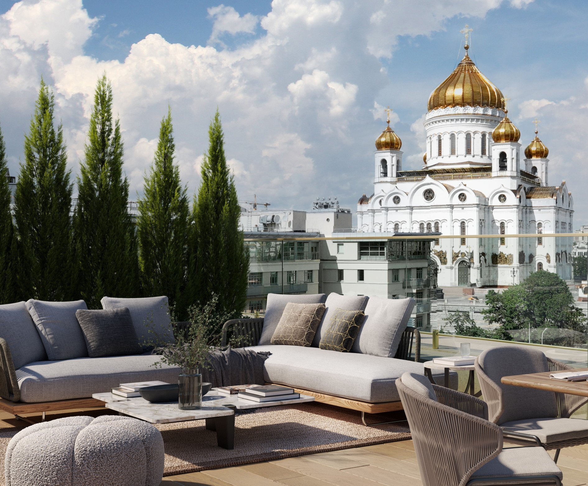 Пентхаусы с террасами