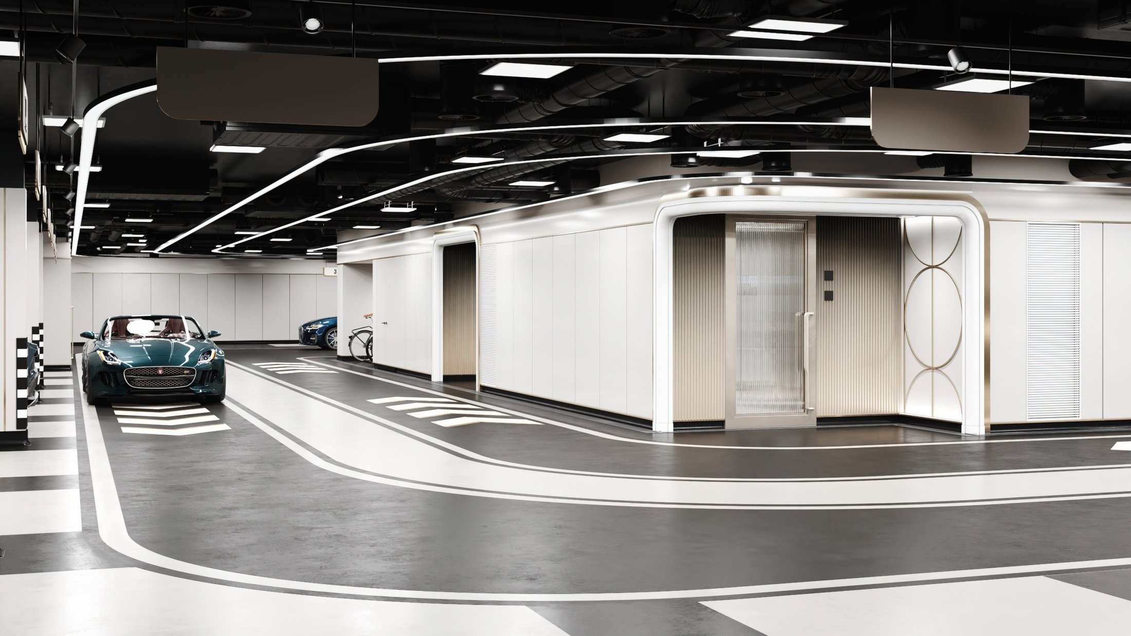 Вход в лифтовой холл