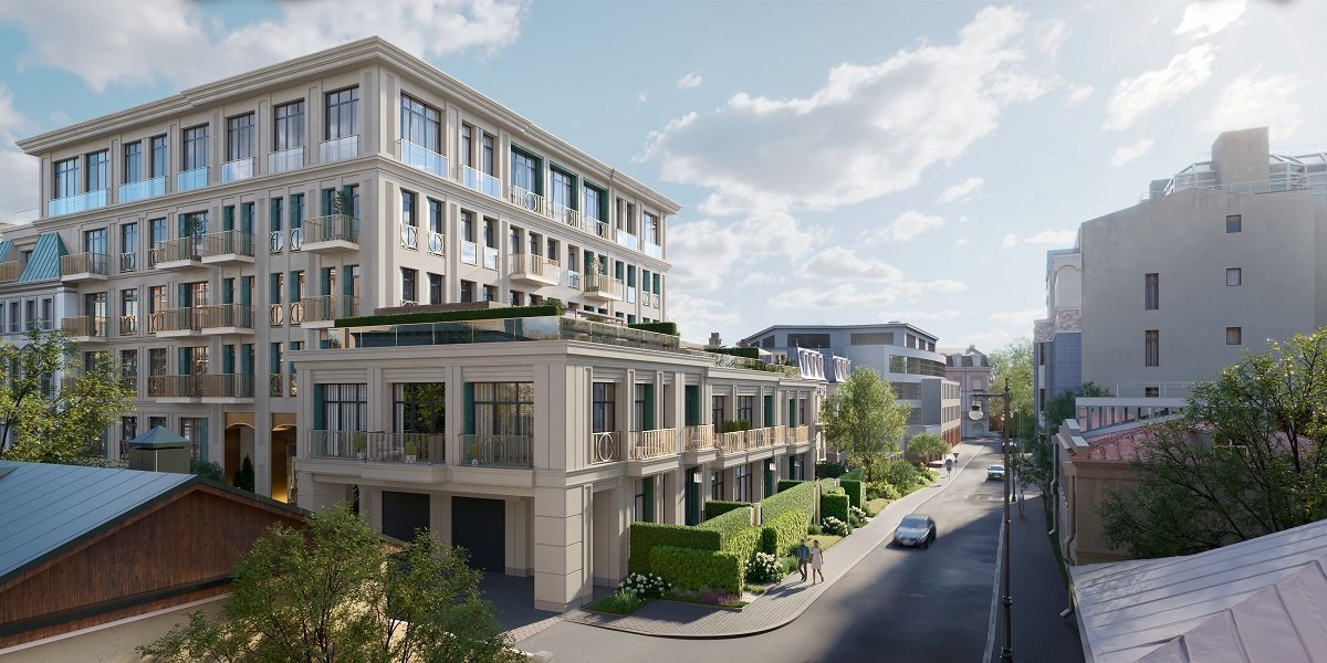 Драгоценная вилла <br>в тихой части остоженки