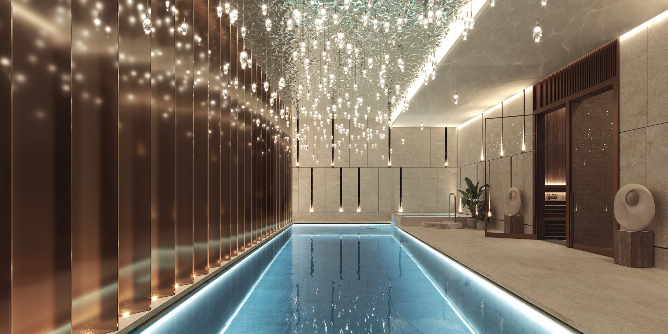 Виллы с бассейнами